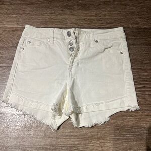 Alrard state Women's White Denim Shorts